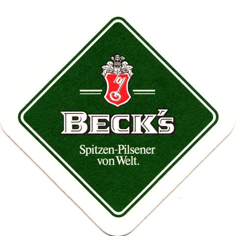 bremen hb-hb becks spitzen 6-7a (raute180-kleine schrift-logo mit 2 balken)